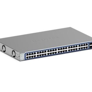 GS748T NETGEAR - 48 Port GE, 2SFP with 2 Combo Smart Managed Pro Switch