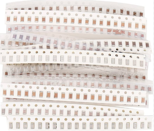 CAPACITOR Kits - 40 parts in 1 Pack - 25 Volt SMD