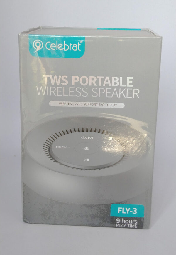 WIRELESS SPEAKER - Celebrat Fly-3 TWS Portable Wireless Speaker - Image 6